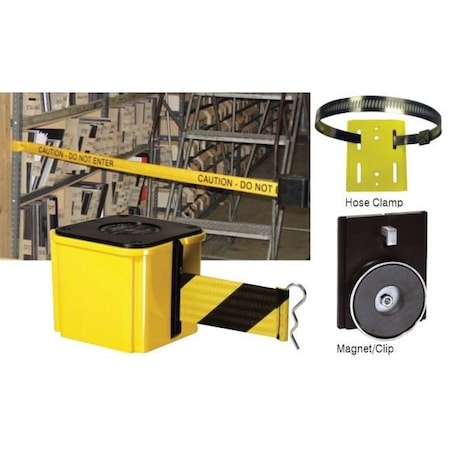 Accuform RACK MOUNT RETRACTABLE BELT TAPE PRT616CA PRT616CA